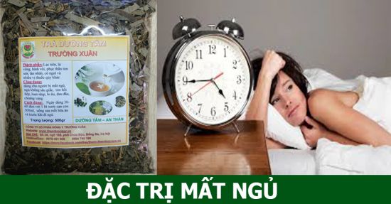 Trà Dưỡng Tâm An Thần - Trị mất ngủ, ngủ không sâu giấc